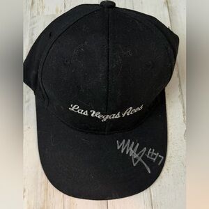 Las Vegas Aces Autographed Black Cap #17